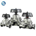 DIN Food Grade SS316L Stainless Steel EPDM+PTFE Sanitary Clamp Diaphragm Valve